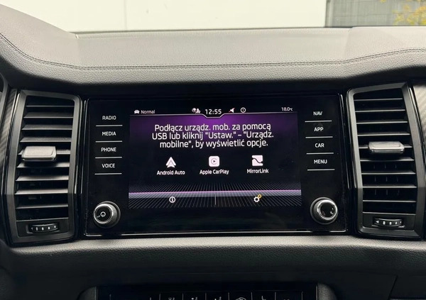 Skoda Kodiaq cena 166900 przebieg: 43677, rok produkcji 2023 z Wałbrzych małe 301